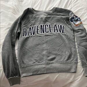 Ravenclaw Gray Women's Crew Neck Sweater